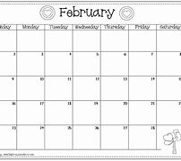 Image result for Free Printable Calender February