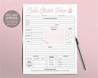 Image result for Printable Cake Invoice Template