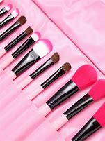 Image result for Pink Makeup Brushes