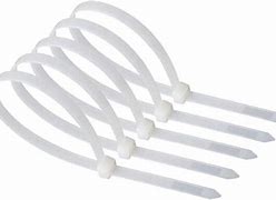 Image result for White Zip Ties