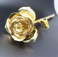 Image result for 24K Gold Rose Flower Platted