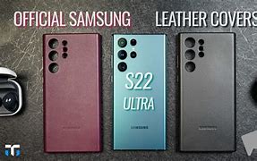 Image result for Samsung S22 Ultra Burgundy Leather Case