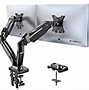 Image result for Ergonomic Dual Monitor Stand