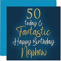 Image result for Happy 50th Birthday Nephew