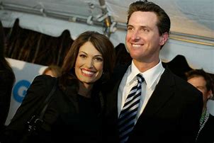 Image result for Gavin Newsom and Wife Kimberly Guilfoyle