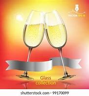 Image result for Champagne Glass Vector