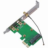 Image result for Rakitan Papan Induk Mini PCI Adaptor Box Dan Antena