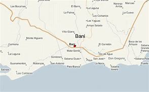 Image result for Dominican Republic Map Bani
