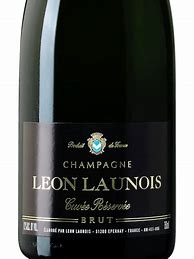 Image result for Leon Launois Champagne Brut