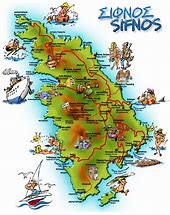 Image result for Sifnos Greece Map