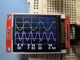 Image result for Arduino Uno Oscilloscope TFT Display