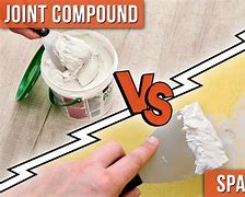 Image result for Spackle vs Joint Compound
