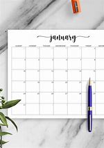 Image result for Flat 5X5 Monthly Calendar