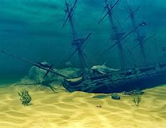 Image result for Interior of Sunken Ships