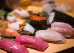 Image result for Maji Salmon Sashimi Nigiri