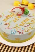 Image result for Small Square Cake Happy New Year