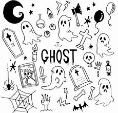 Image result for Ghost Doodle Art