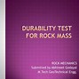 Image result for Rock Durability Test