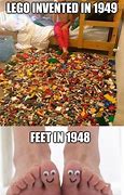 Image result for LEGO Foot Meme