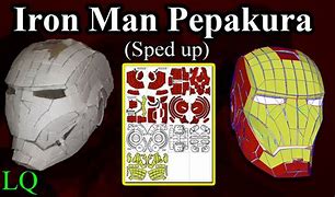 Image result for Iron Man Pepakura