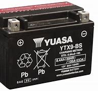 Image result for Motorcycle Battery YTX9-BS