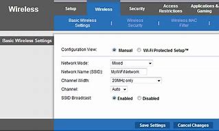 Image result for Linksys Settings