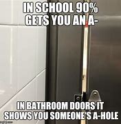 Image result for Bathroom Stall Office Meme