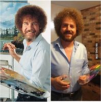 Image result for Bob Ross 90s Costume