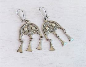 Image result for Sterling Silver 8 Symbol Earrings