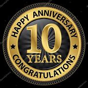 Image result for Congratulations 10 Year Anniversary