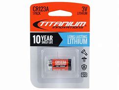 Image result for CR123A 3V Lithium Battery