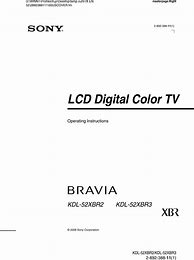 Image result for Sony BRAVIA KDL 52 Manual