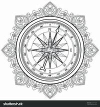 Image result for Compass Coloring Page