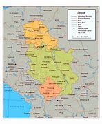 Image result for Map of Serbia Today