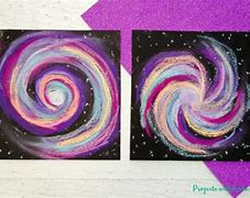 Image result for Space Chalk Art Project
