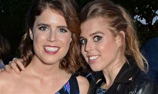 Image result for Princess Eugenie and Beatrrice