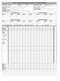 Image result for Veterinary Anesthesia Monitoring Chart