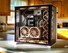 Image result for Black Gaming PC Build