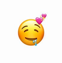 Image result for Love Face Emoji Drooling