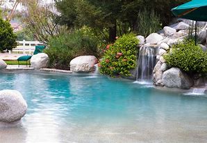 Image result for Pool Waterfall