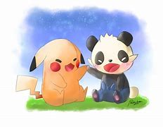 Image result for Pikachu Kawaii Cute Panda