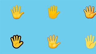 Image result for 2 Fingers Emoji