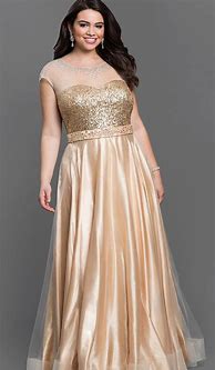 Image result for Gold and Black Woman Plus Size Dress
