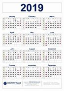 Image result for Yearly Calendar 2019 2020