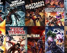 Image result for DC Animated Films Timeline