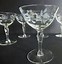 Image result for Vintage Crystal Champagne Glasses with Frosted Stem