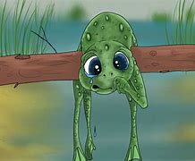 Image result for Sad Frog Face