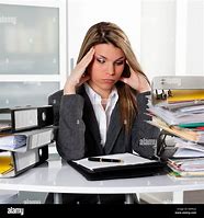 Image result for Overwhelmed Office Worker