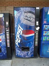 Image result for Picture of the Front of a Pepsi Machine
