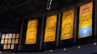 Image result for LA Lakers Championship Banners